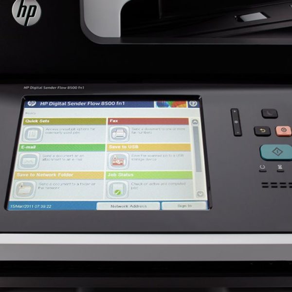 מדפסת לייזר משולבת צבע HP Flow 8500 fn1 L2719A (5)