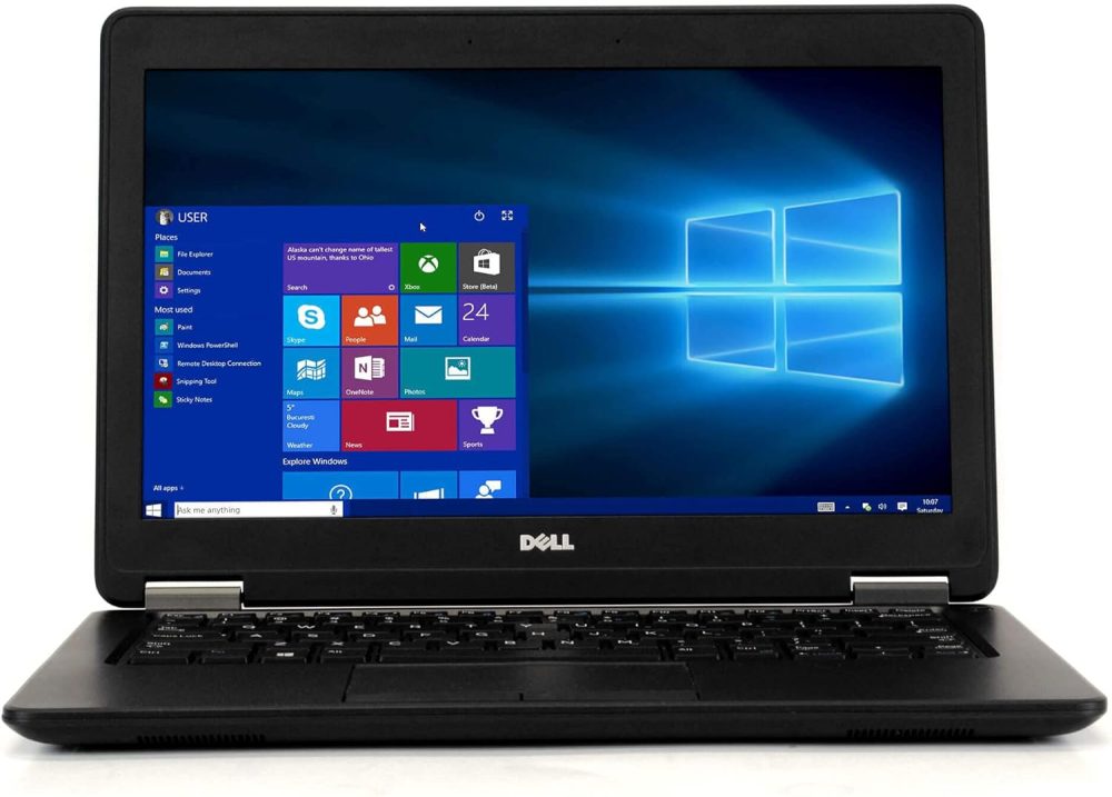 מחשב נייד מחודש Dell E7250 i7 5600U 16GB 256GB SSD 12.5 אינץ' Windows 10