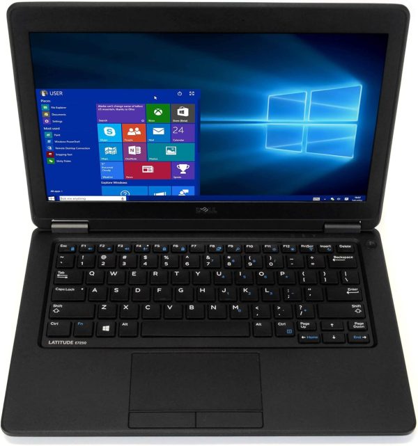 מחשב נייד מחודש Dell E7250 i7 5600U 16GB 256GB SSD 12.5 אינץ' Windows 10 4