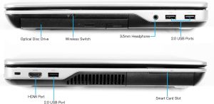 מחשב נייד מחודש Dell Latitude E6540 מסך 15.6″ מעבד i5, זיכרון 8GB דיסק 120SSD 3