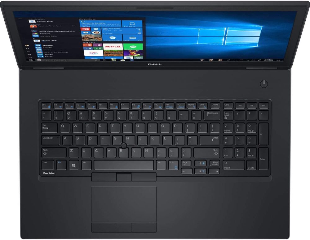 מחשב נייד מחודש Dell Precision 7730 17.3 Mobile Workstation i7 8850H 16GB 512GB SSD 4