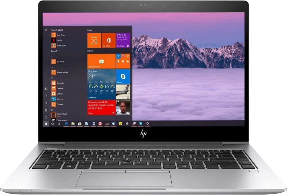 מחשב נייד מחודש HP EliteBook 840 G5 i7 8550U 512GB SSD 16GB 14 Win11 Pro 3