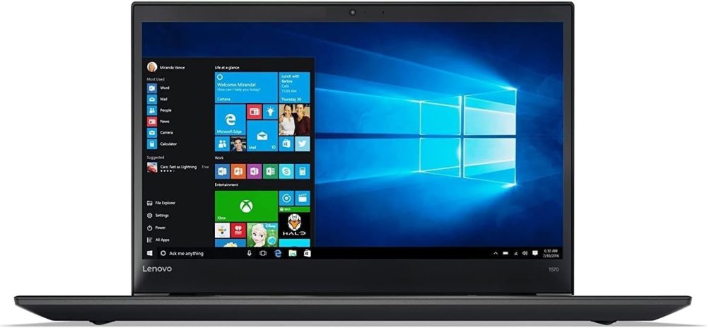 מחשב נייד מחודש Lenovo E550 i3 דור 5 8GB 256GB SSD מסך 15.6 אינץ Windows 10 Pro