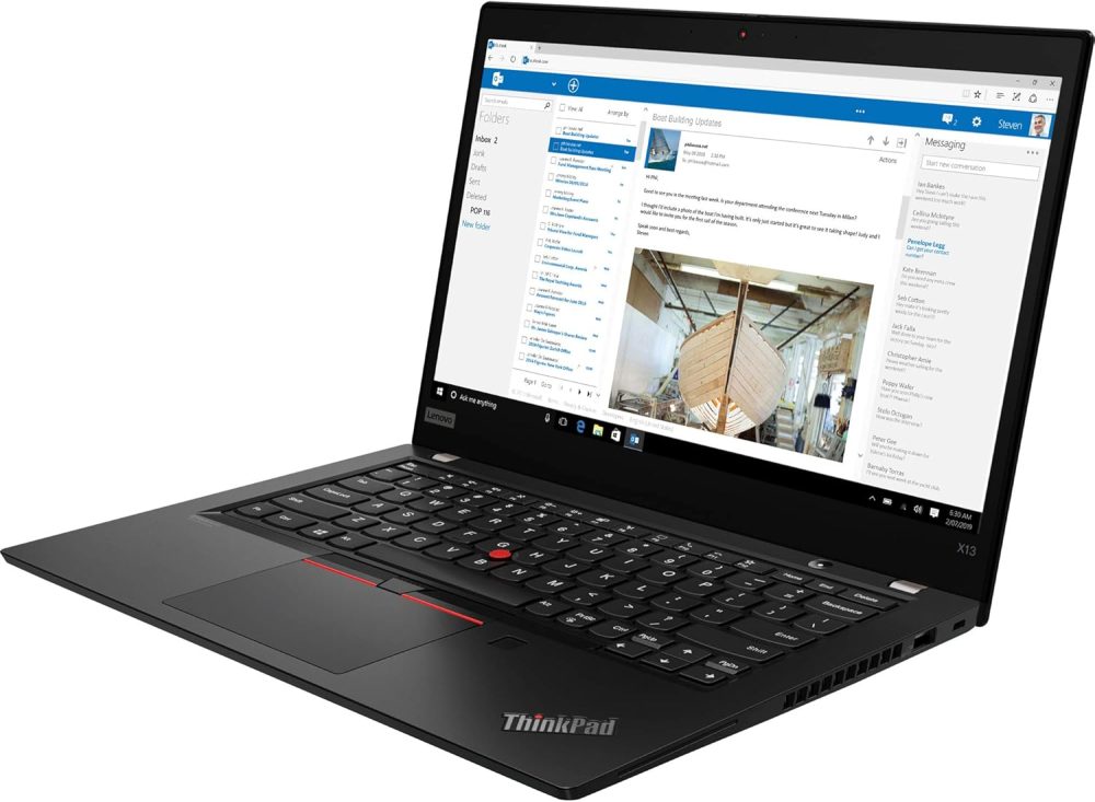 מחשב נייד מחודש Lenovo ThinkPad X13 Yoga Gen 1 i5 10210U 16GB 512GB SSD 13.3 Touch Win11 Pro כולל עט 4