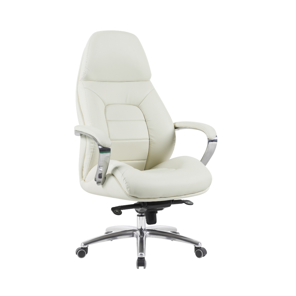 כסא מנהלים גבוה – דגם מייבאך שמנת