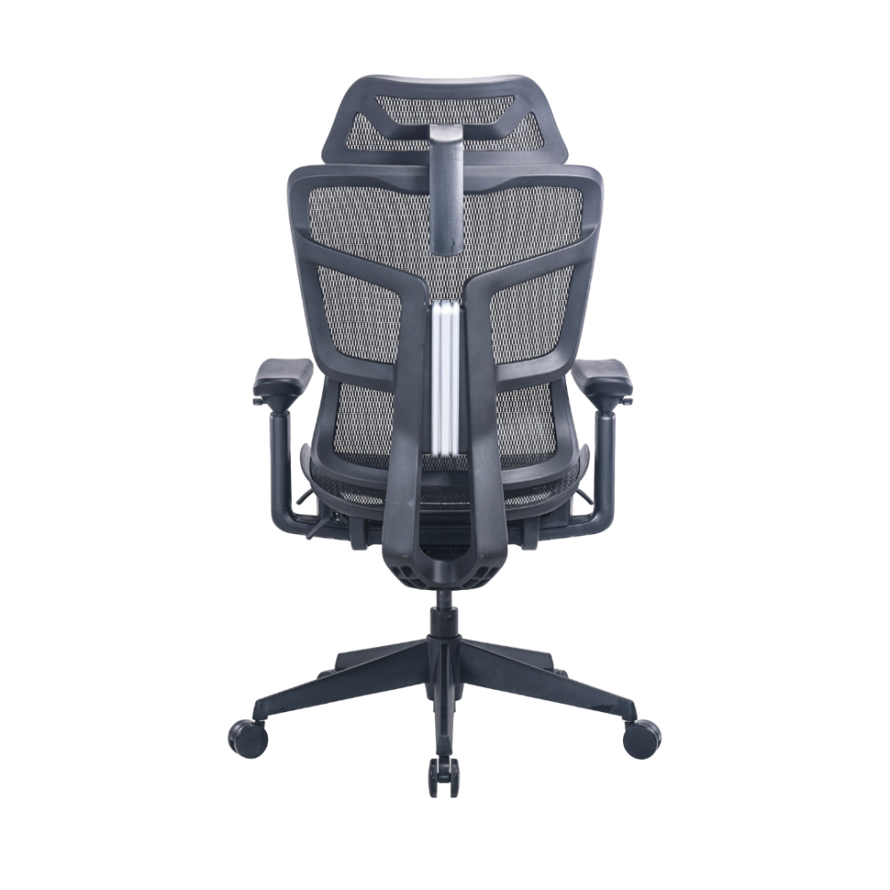 כסא מנהלים דגם בטרפליי גבוה בד רשת 4