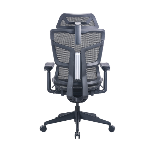 כסא מנהלים דגם בטרפליי גבוה בד רשת 4