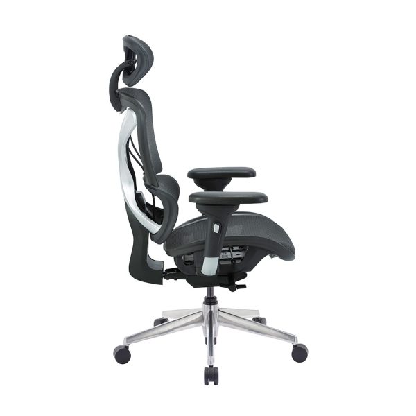 כסא מנהלים מורנו גבוה בד רשת 1