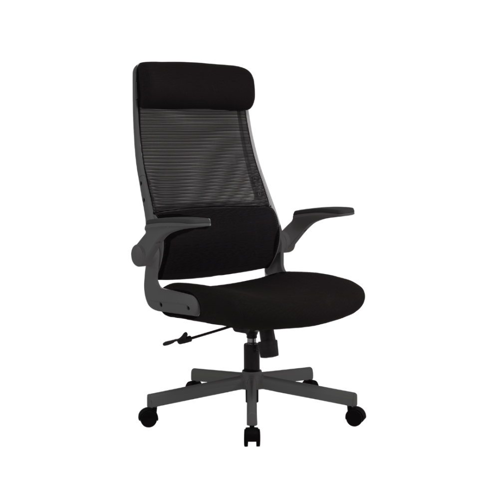 כסא מנהלים פביו גבוה עם ידיות מתכווננות 3