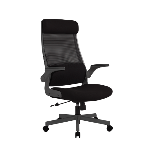 כסא מנהלים פביו גבוה עם ידיות מתכווננות 3