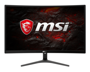 מסך מחשב גיימינג MSI Optix G241VC עם מסך קעור ותמונה חדה במיוחד