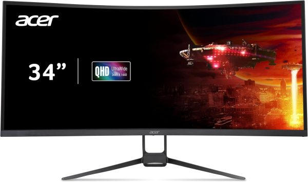 מסך מחשב גיימינג קעור Acer Nitro ED343CUR V3 34 אינטש