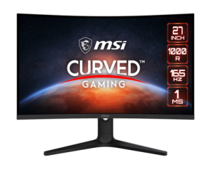 מסך מחשב גיימינג קעור ''MSI Optix G271C Curved FHD 165Hz 27
