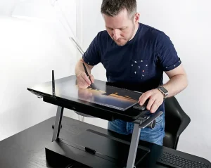 מעמד Wacom Cintiq Pro 24 Ergo Stand ACK62801K (1)