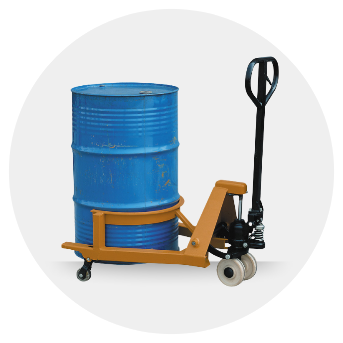 עגלת שינוע חביות