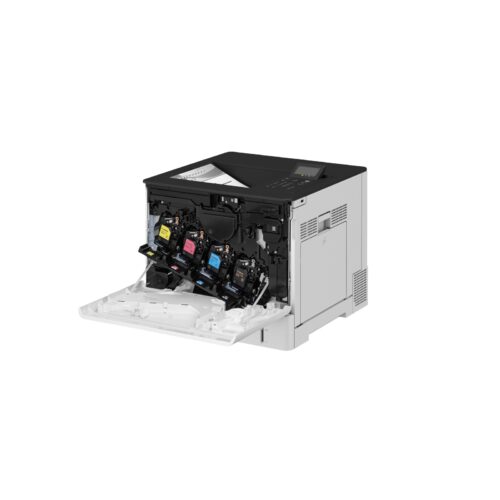 מדפסת לייזר צבעונית Canon i-SENSYS X C1533P II - תא מחסניות טונר CMYK פתוח