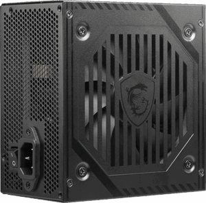 ספק כוח MSI MAG A600DN 600W - חיבור חשמל ומתג הפעלה