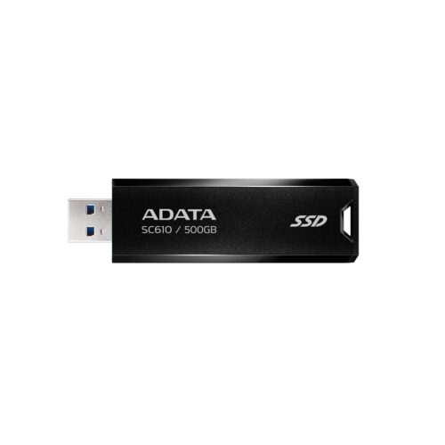 ADATA SC610 500GB - מבט מלפנים, כונן SSD חיצוני נייד