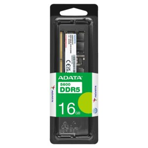 זיכרון RAM ADATA DDR5 SO-DIMM 16GB 5600MHz - אריזה קמעונאית