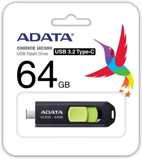 ADATA UC300 64GB - אריזת בליסטר
