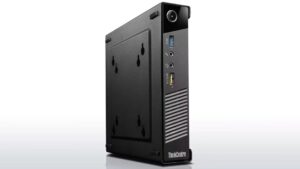 Lenovo ThinkCentre M73 Tiny - מבט קדמי בזווית