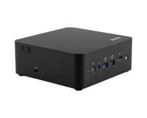 MSI Cubi NUC AI+ 2MG-052XIL - מבט מזווית עליונה עם לוגו MSI