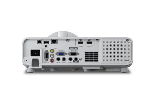 מקרן Epson EB-L210SW פאנל חיבורים אחורי HDMI VGA
