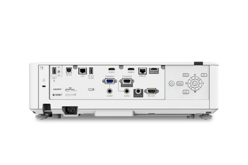 מקרן לייזר Epson EB-L630U - פאנל חיבורים אחורי