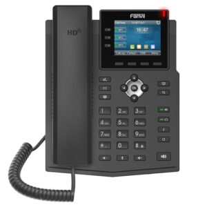 Fanvil X3U טלפון IP - מבט קדמי