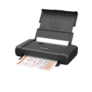 Canon PIXMA TR150 מגש נייר פתוח מבט בזווית