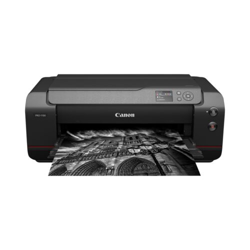 מדפסת Canon imagePROGRAF PRO-1100 מדפיסה תמונה שחור לבן
