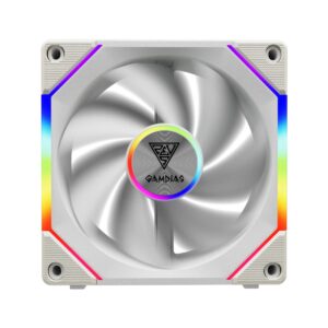 מאוורר מארז GAMDIAS AEOLUS P2-1201 WH - חזית