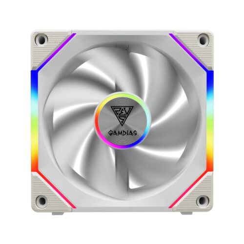 מאוורר מארז GAMDIAS AEOLUS P2-1201 WH - חזית