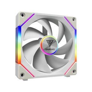 מאוורר מארז GAMDIAS AEOLUS P2-1201 WH - זווית נוספת