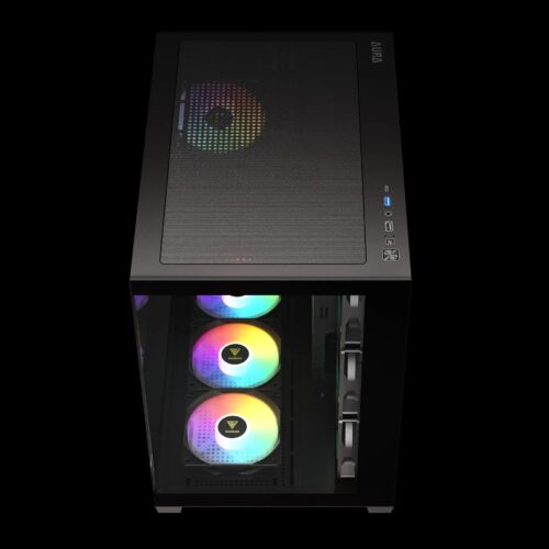 מארז מחשב GAMDIAS AURA GC107 ELITE - פאנל עליון ויציאות
