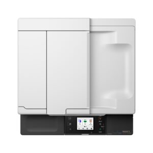 Canon MAXIFY GX2040 - מבט מלמעלה על מכסה הסורק ולוח הבקרה