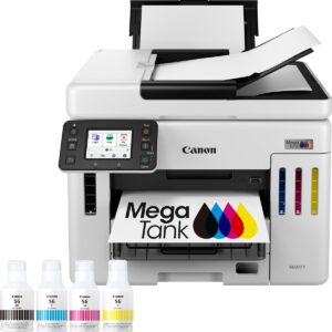 Canon MAXIFY GX7140 - מבט מלפנים, רקע לבן