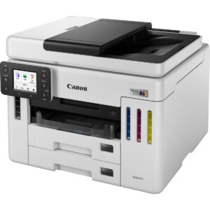 Canon MAXIFY GX7140 - מבט מזווית, שתי מגירות נייר