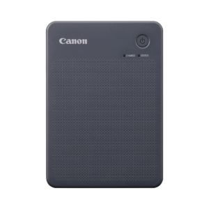 Canon SELPHY QX20 - מבט קדמי, אפור כהה