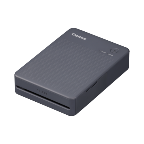 Canon SELPHY QX20 - מבט בזווית, אפור כהה
