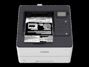 מדפסת Canon i-SENSYS LBP325x - לוח בקרה ופלט נייר