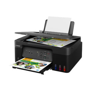 מדפסת Canon PIXMA G3430 מגשי קלט ופלט נייר בזווית