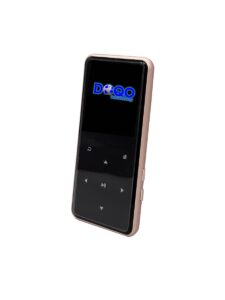 נגן MP3 DOQO MINI BLACK זהב - מבט קדמי