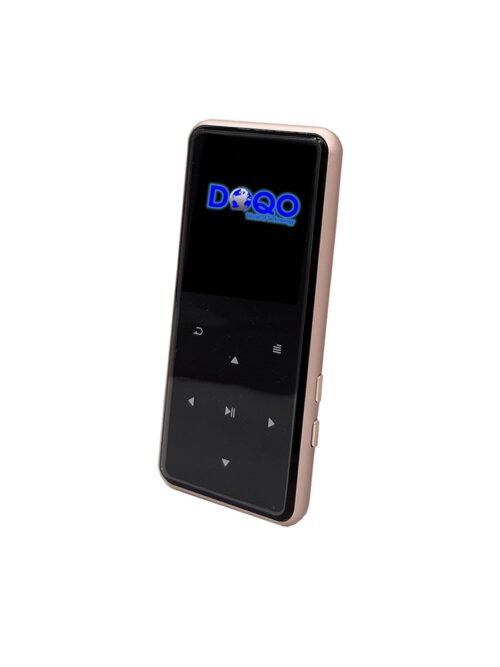 נגן MP3 DOQO MINI BLACK זהב - מבט קדמי
