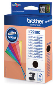 ראש דיו שחור תואם Brother LC223BK