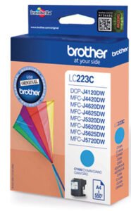 ראש דיו כחול תואם Brother LC223C