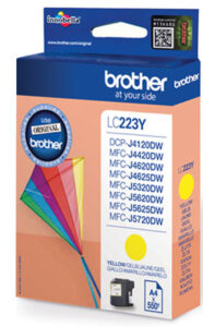 ראש דיו צהוב תואם Brother LC223Y