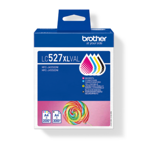 סט דיו מקורי Brother LC527XL