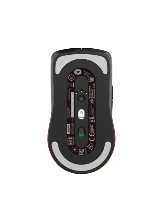 Lenovo Legion M220 - תחתית עם חיישן ומתגי חיבור