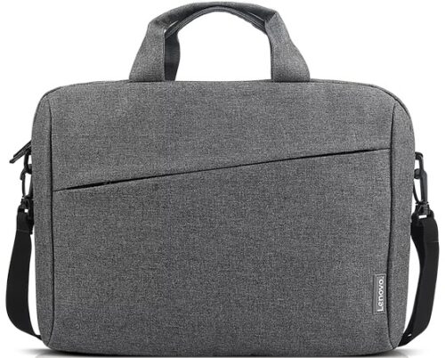תיק צד Lenovo Casual Toploader T210 15.6 אינץ' אפור - מבט קדמי